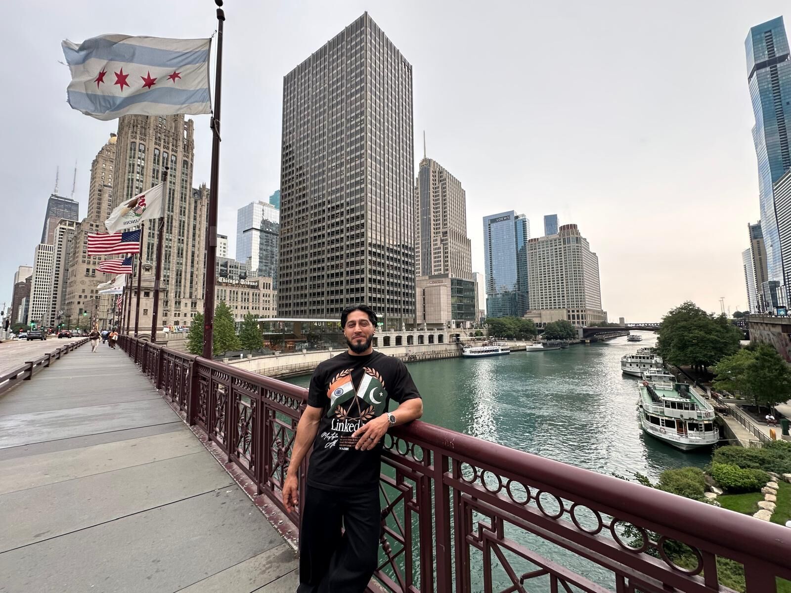 Chicago Media Tour Featuring Mustafa Ali