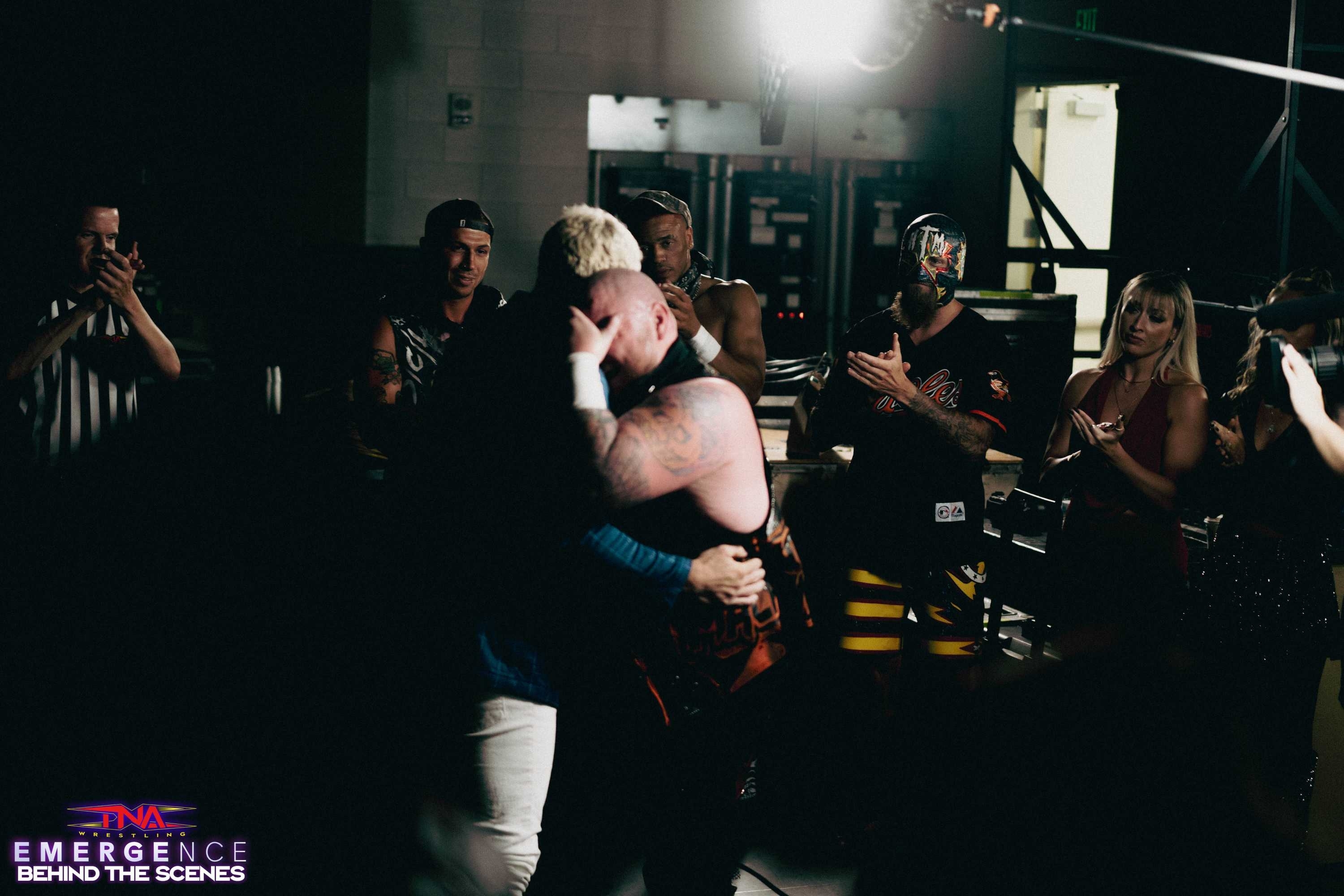 Behind the Scenes: The Stars of TNA Wrestling Shine at Emergence