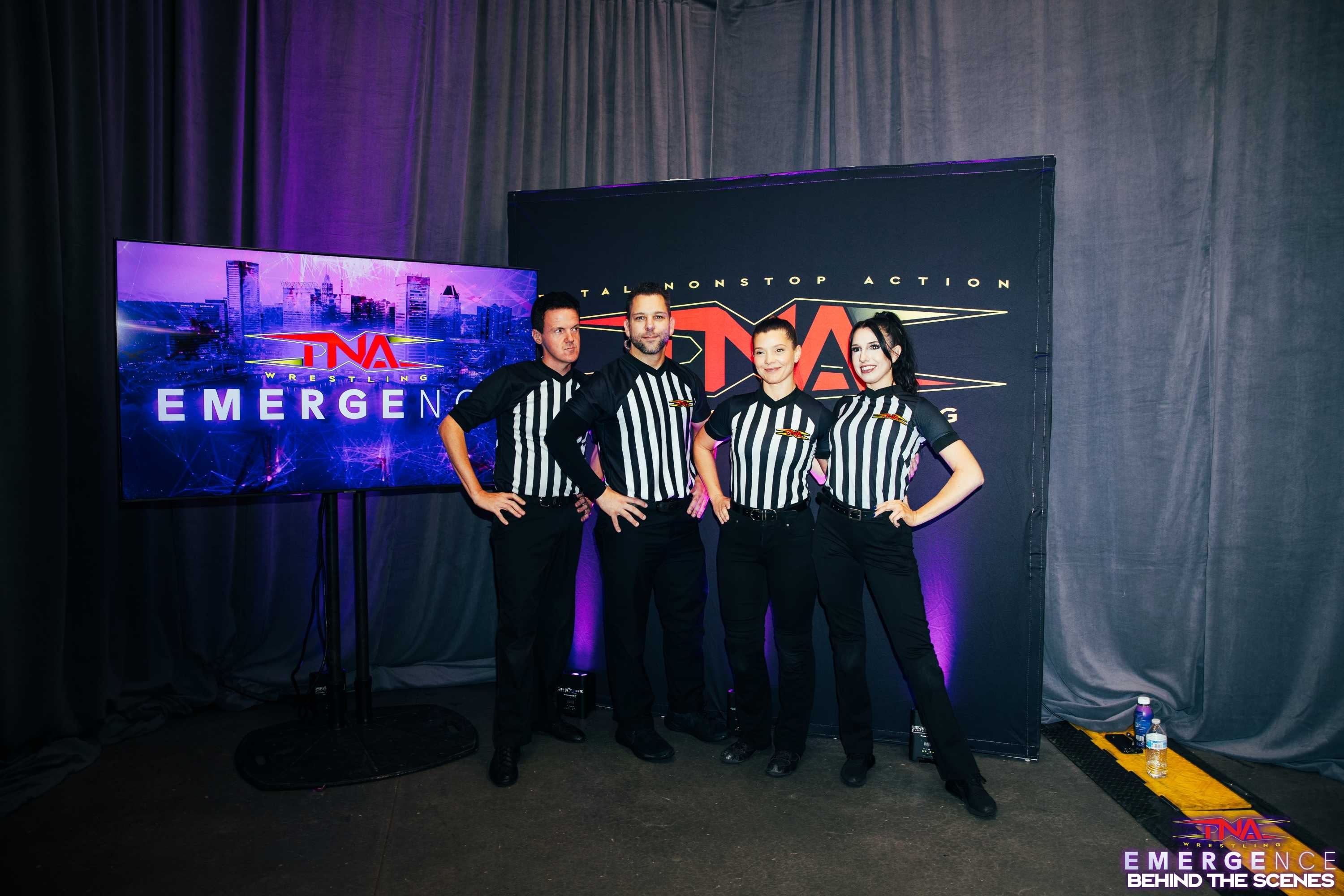 Behind the Scenes: The Stars of TNA Wrestling Shine at Emergence
