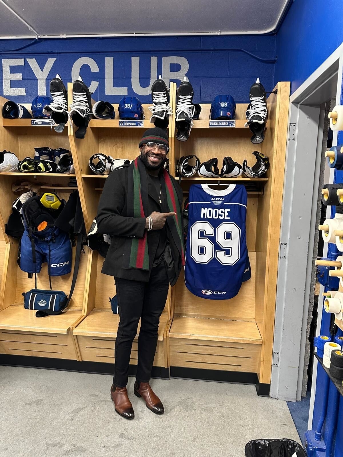 Syracuse Media Tour Featuring Moose