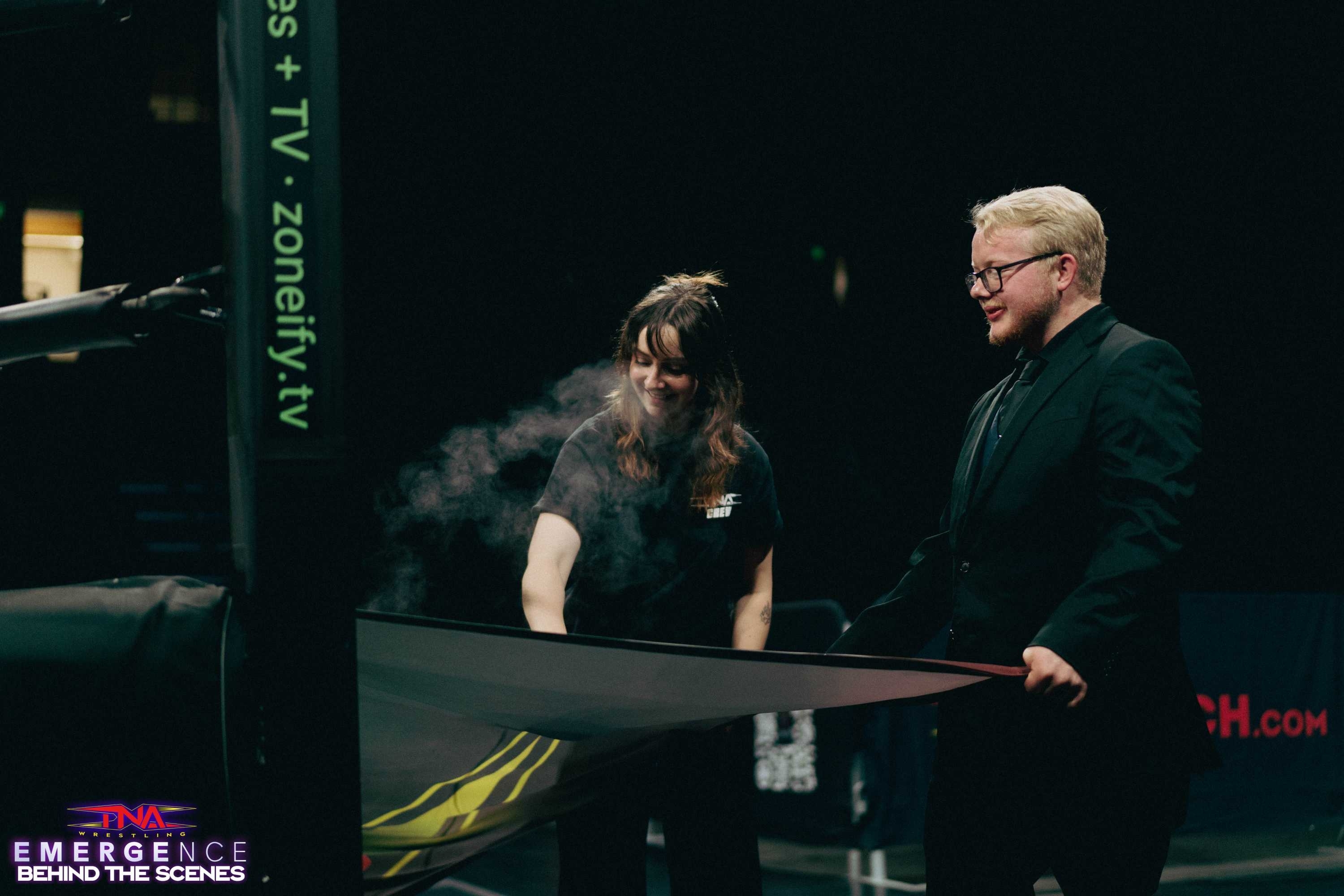 Behind the Scenes: The Stars of TNA Wrestling Shine at Emergence