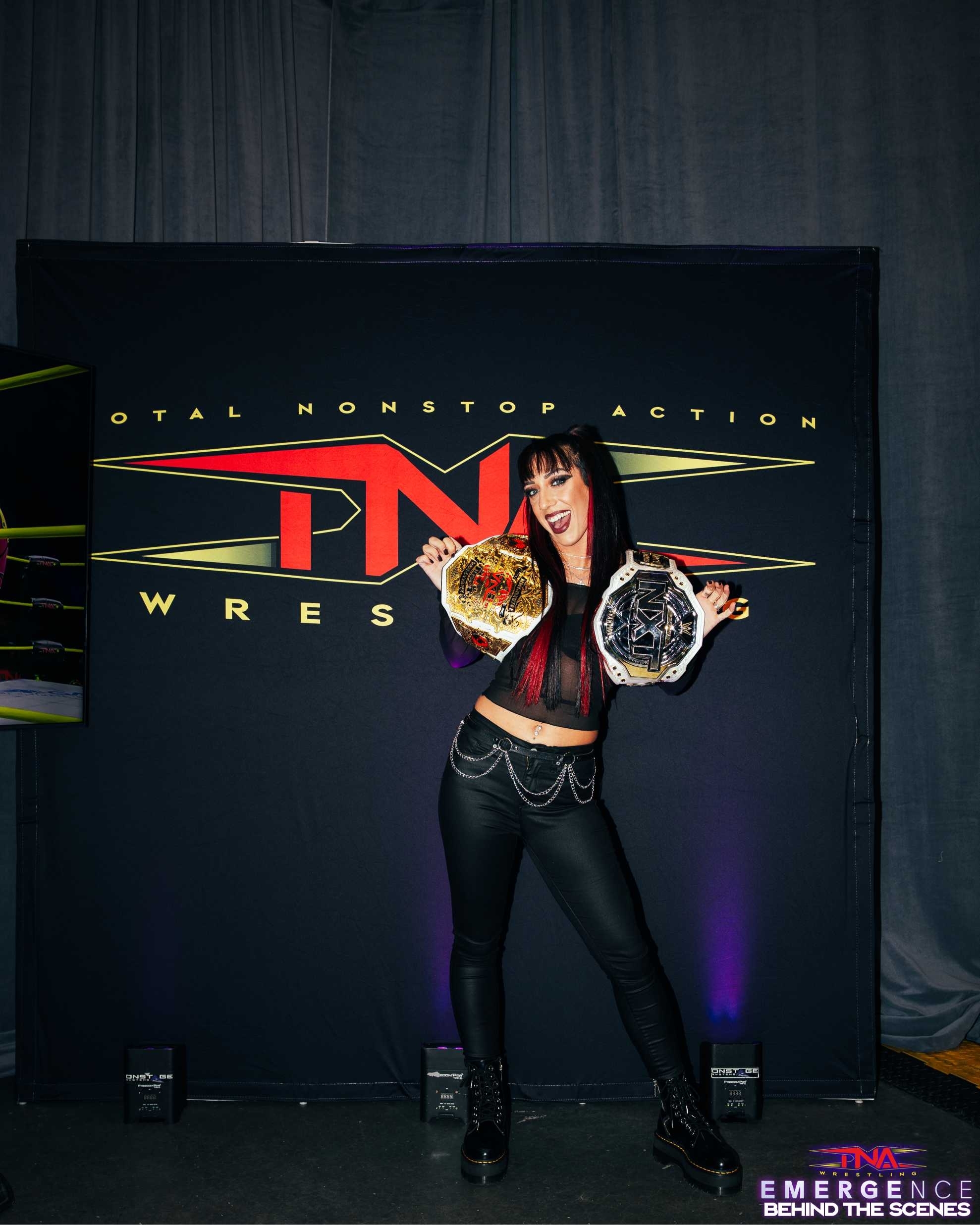 Behind the Scenes: The Stars of TNA Wrestling Shine at Emergence