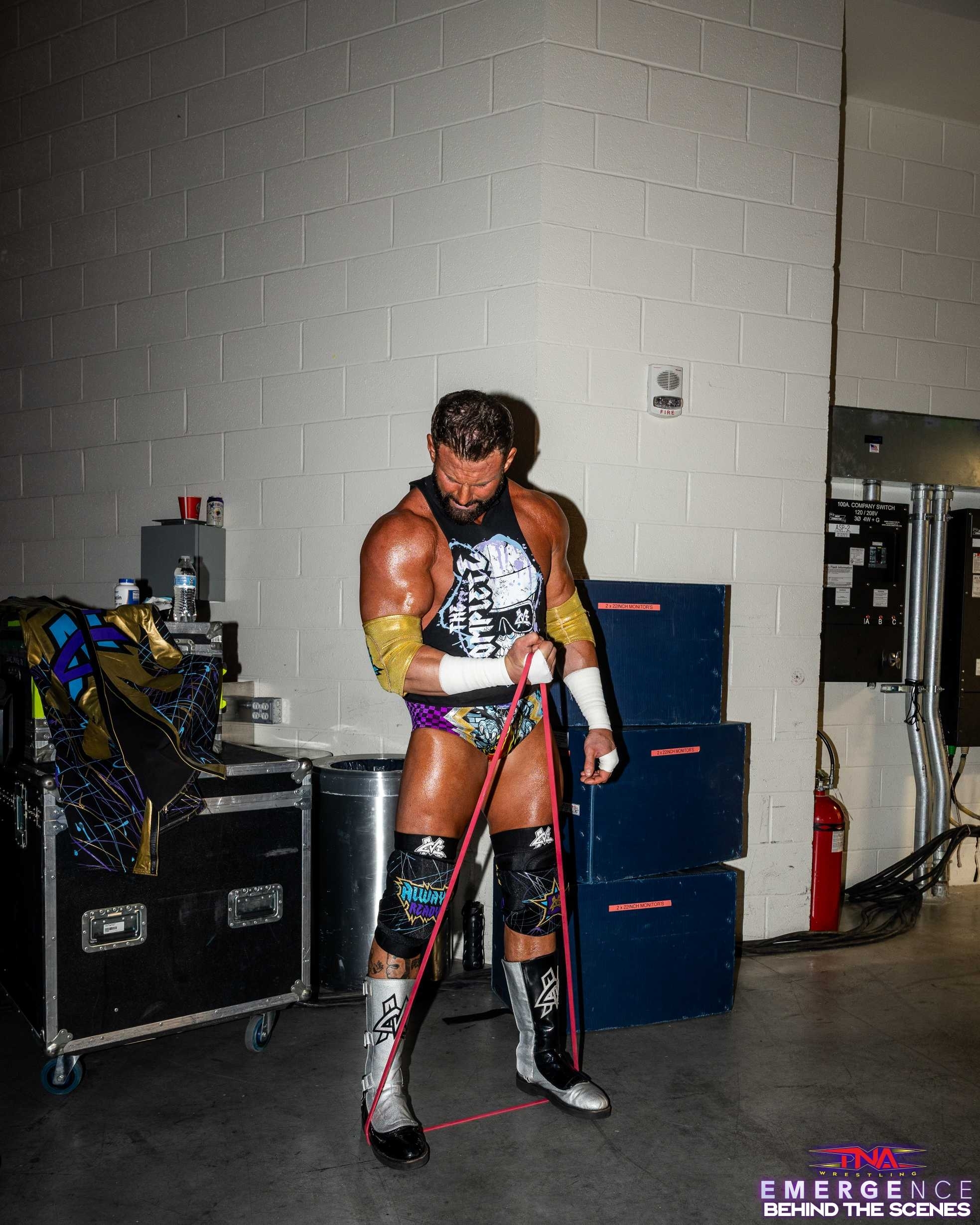 Behind the Scenes: The Stars of TNA Wrestling Shine at Emergence