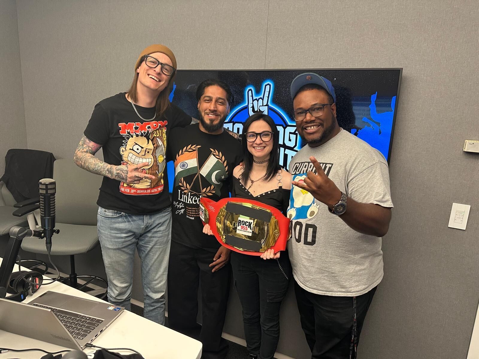 Chicago Media Tour Featuring Mustafa Ali