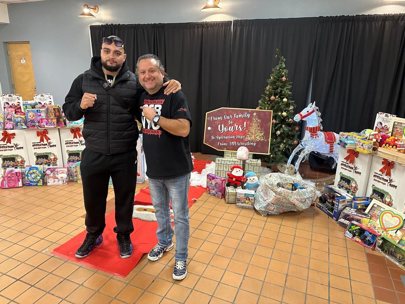 TNA Toy Drive With Operation H.O.P.E.