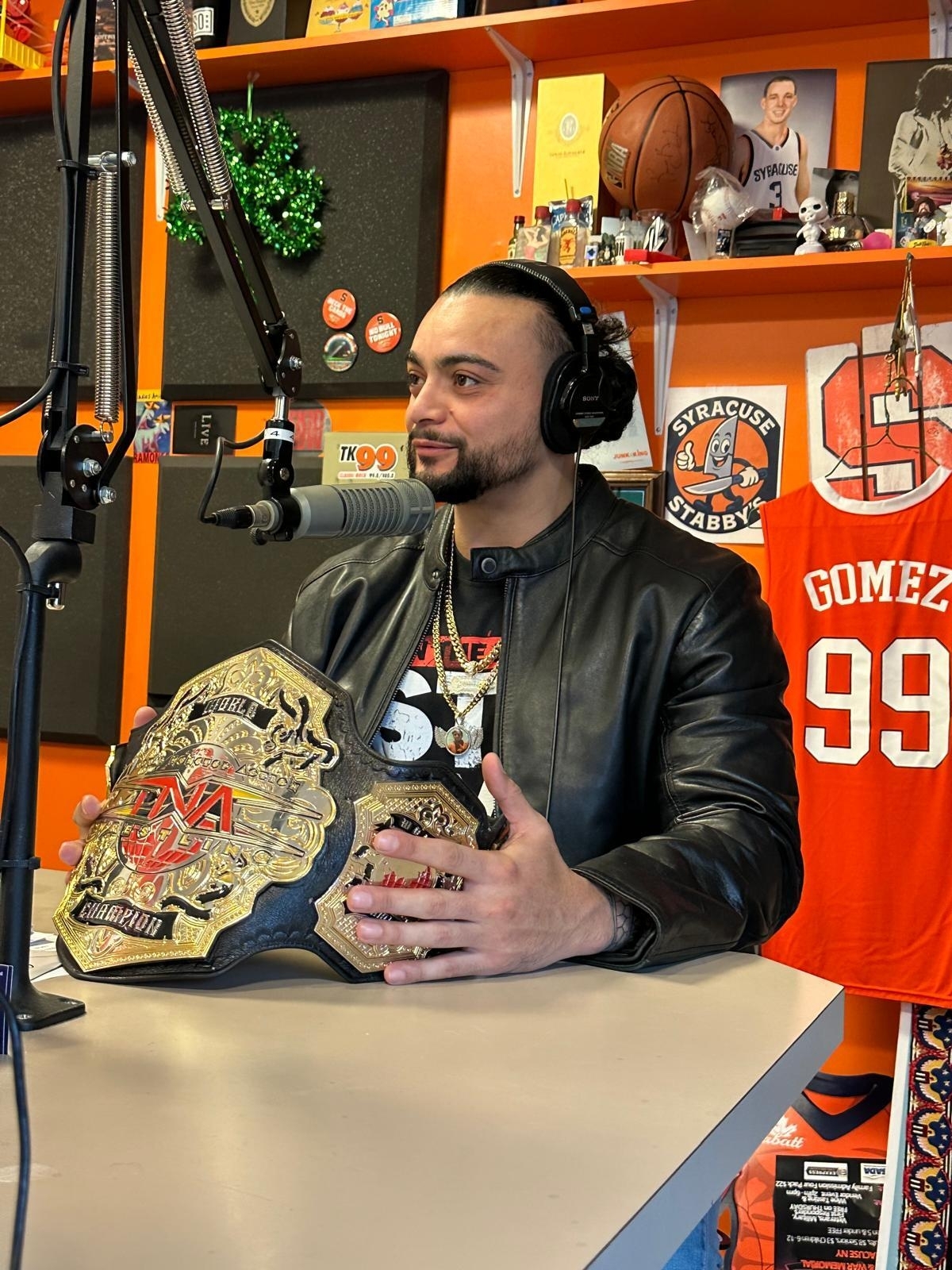Syracuse Media Tour Featuring TNA World Champion Mike Santana