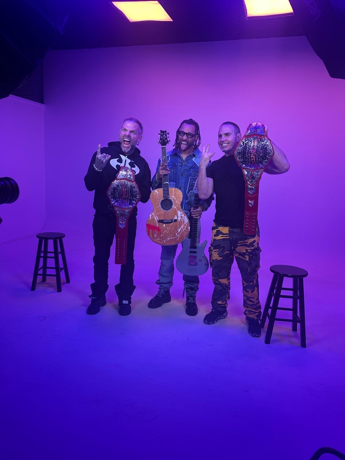 Dallas Media Tour Featuring The Hardys