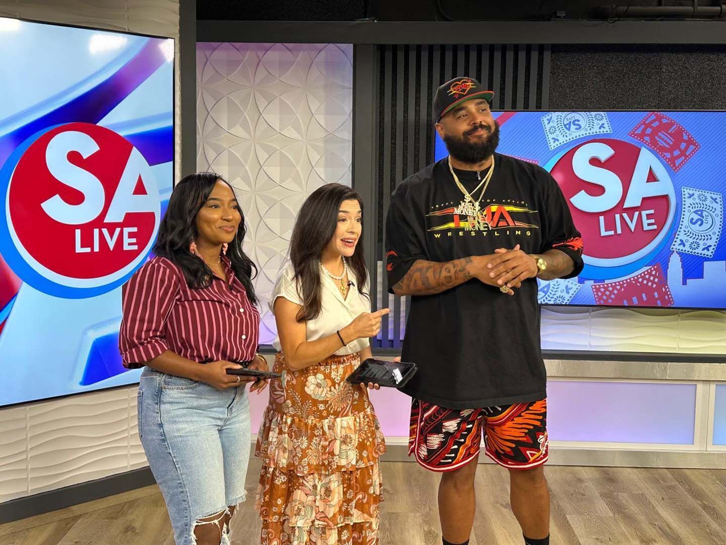 San Antonio Media Tour Featuring: AJ Francis