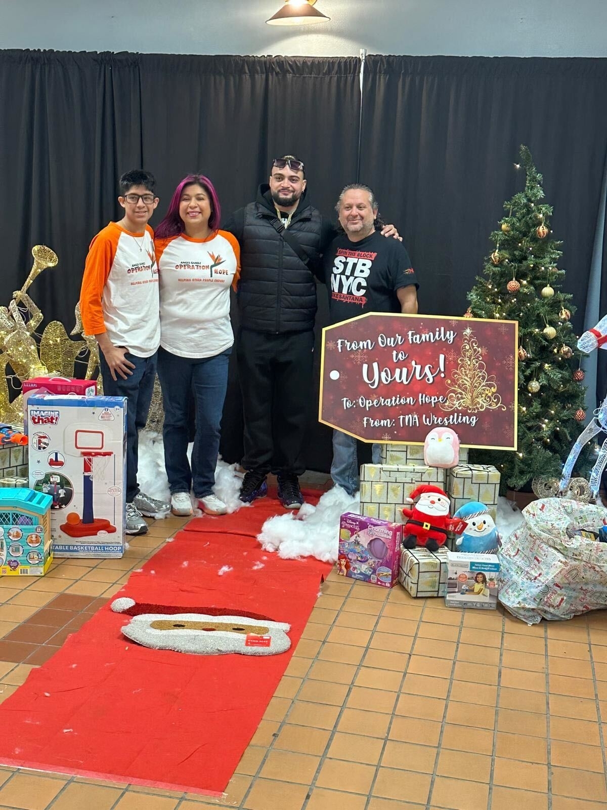 TNA Toy Drive With Operation H.O.P.E.