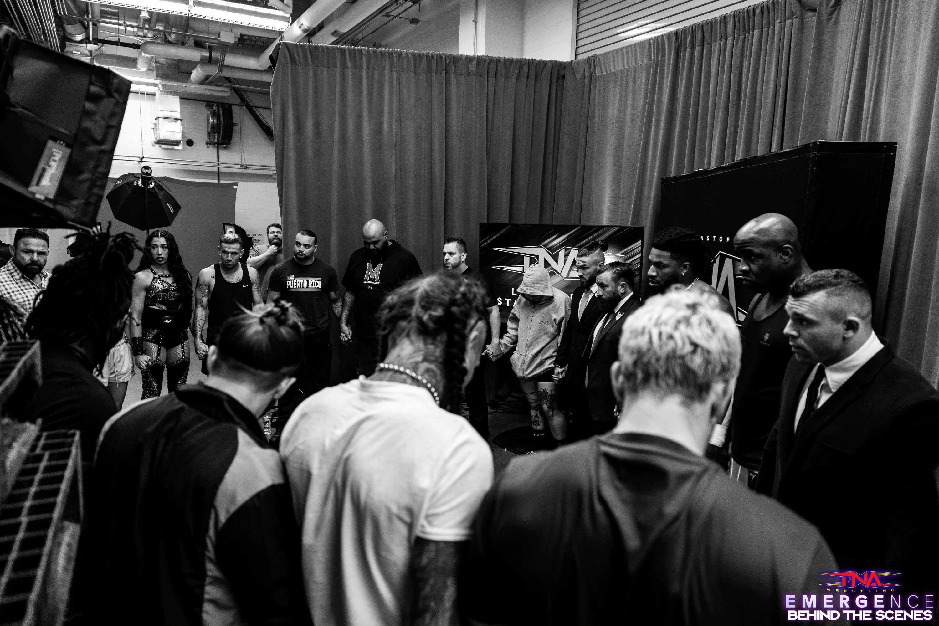 Behind the Scenes: The Stars of TNA Wrestling Shine at Emergence
