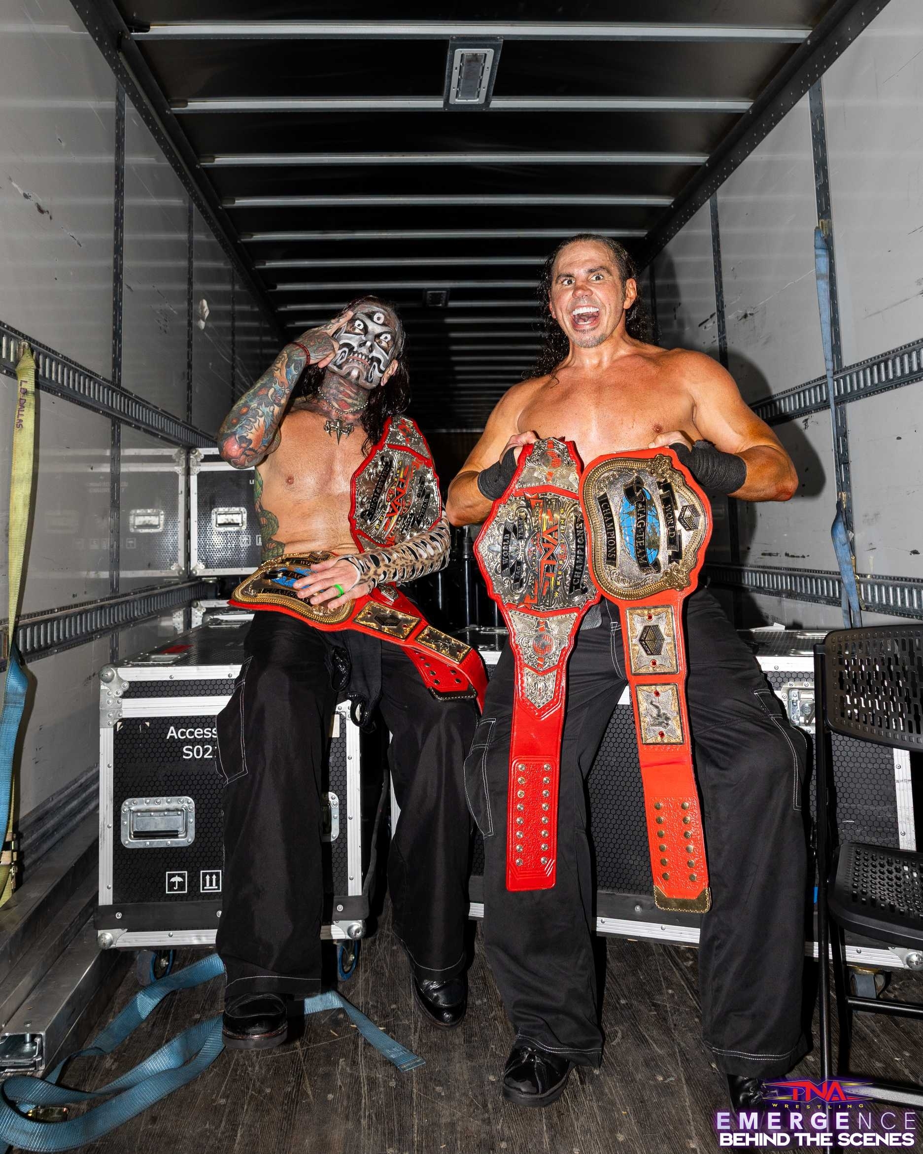 Behind the Scenes: The Stars of TNA Wrestling Shine at Emergence