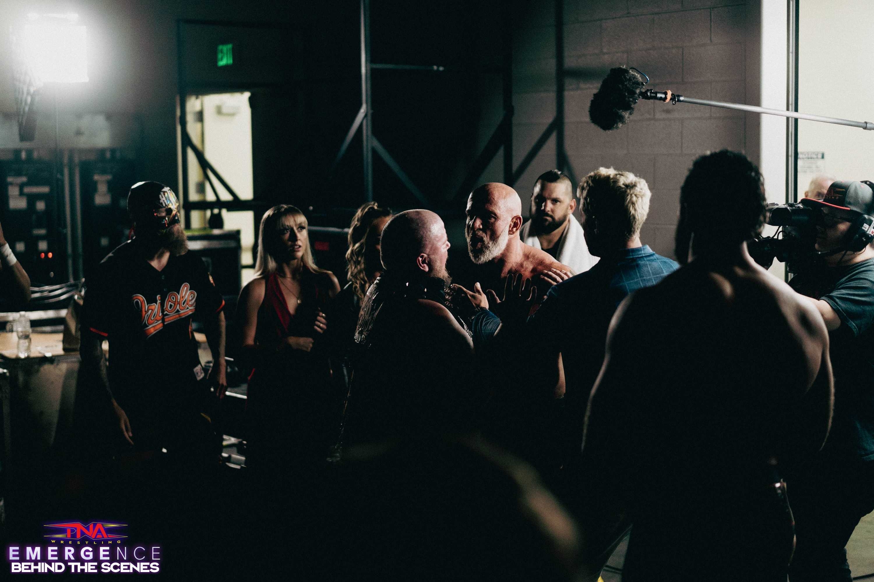 Behind the Scenes: The Stars of TNA Wrestling Shine at Emergence