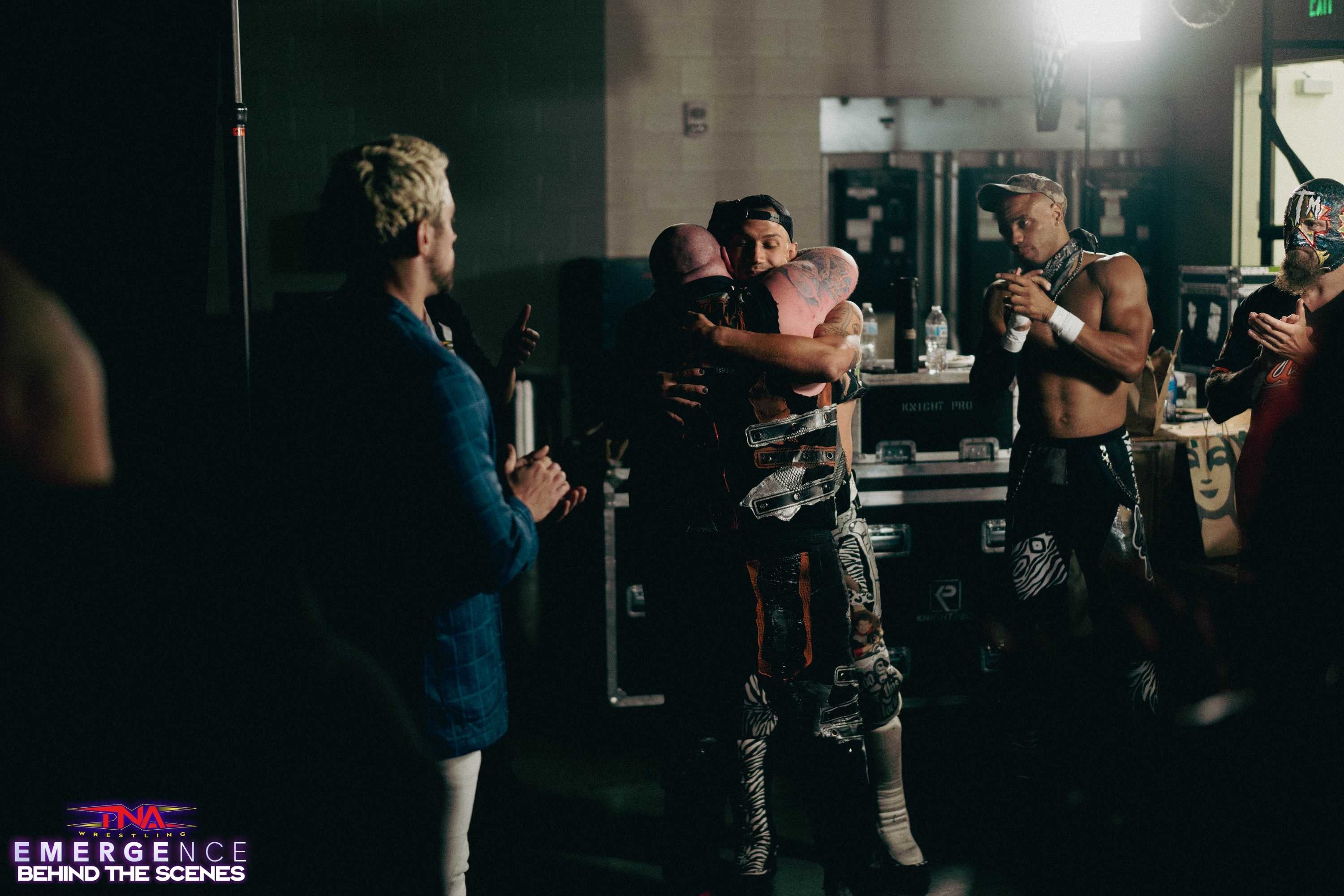 Behind the Scenes: The Stars of TNA Wrestling Shine at Emergence