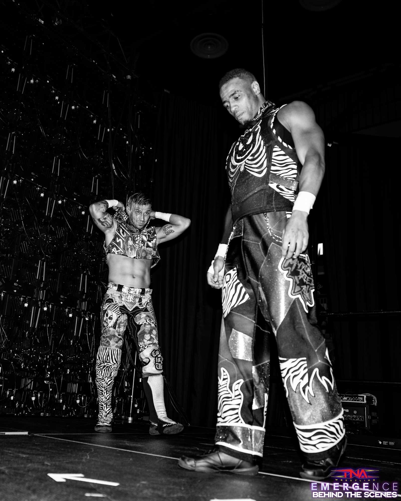 Behind the Scenes: The Stars of TNA Wrestling Shine at Emergence