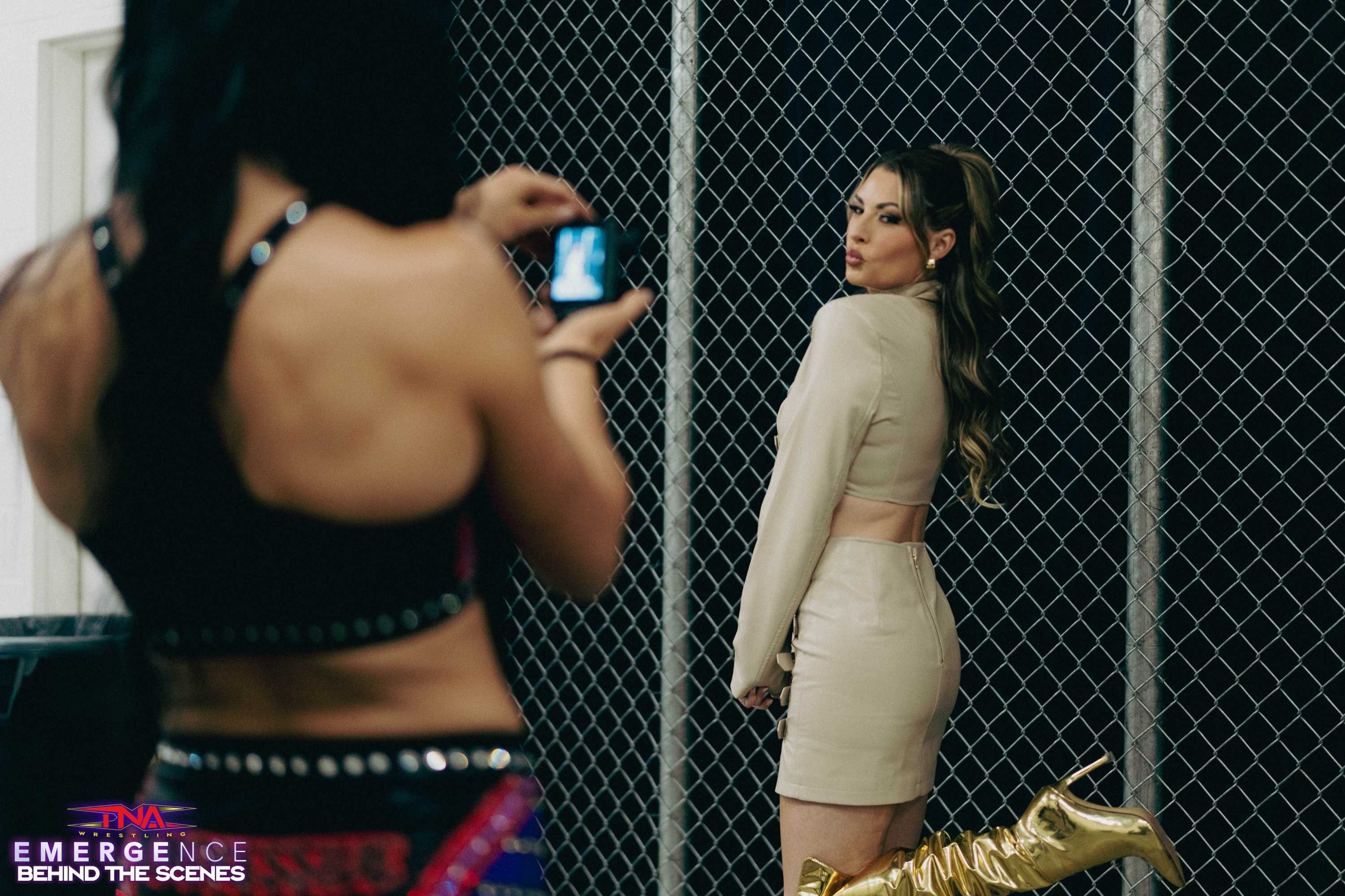 Behind the Scenes: The Stars of TNA Wrestling Shine at Emergence