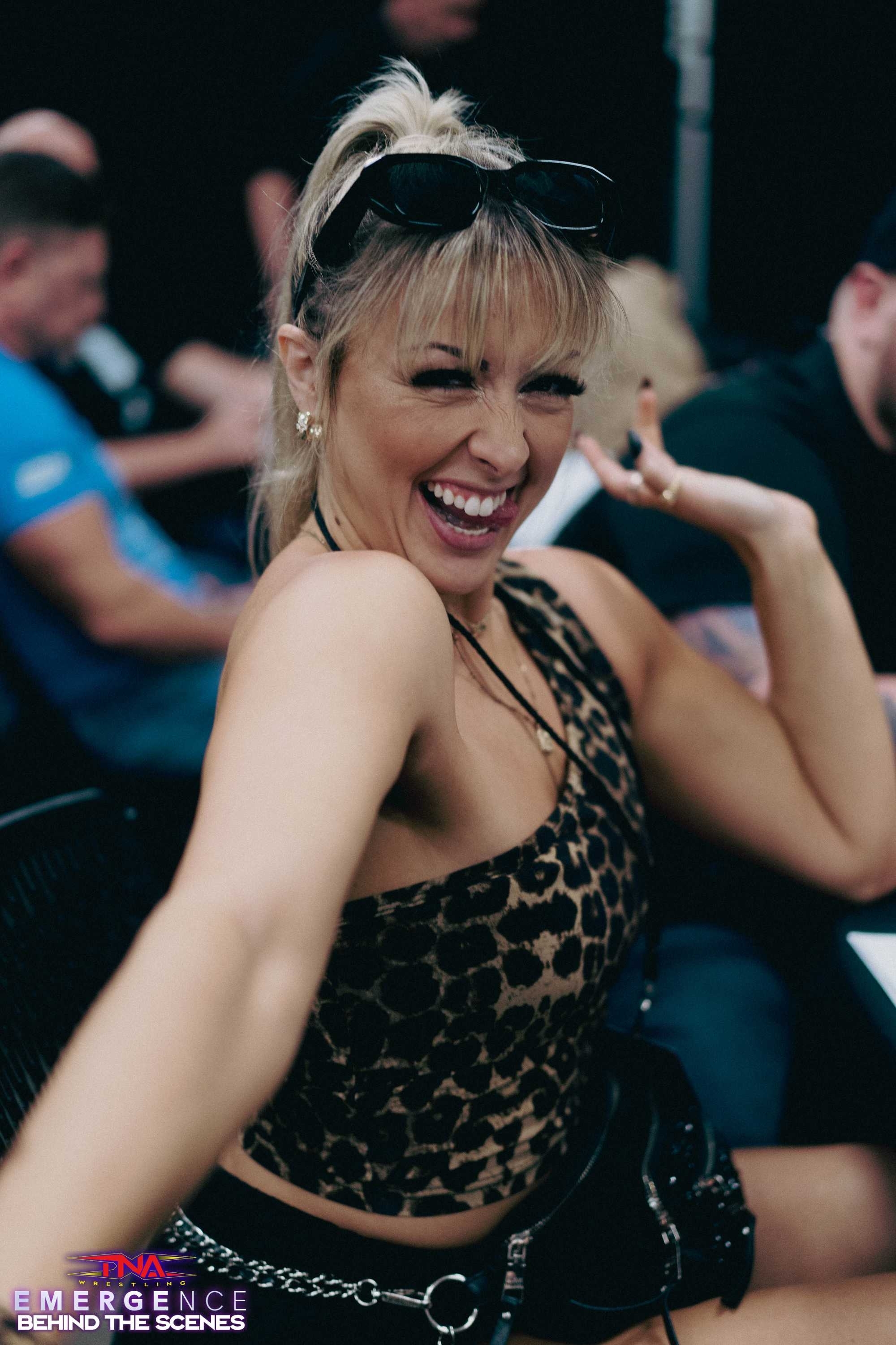 Behind the Scenes: The Stars of TNA Wrestling Shine at Emergence