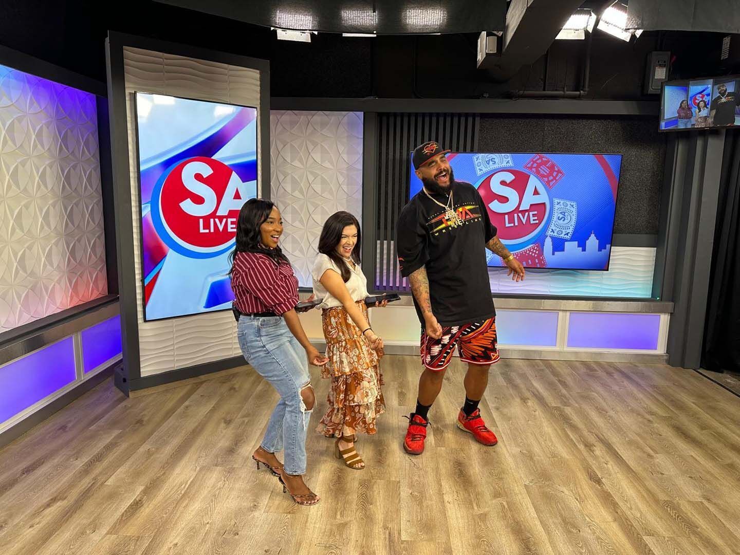 San Antonio Media Tour Featuring: AJ Francis
