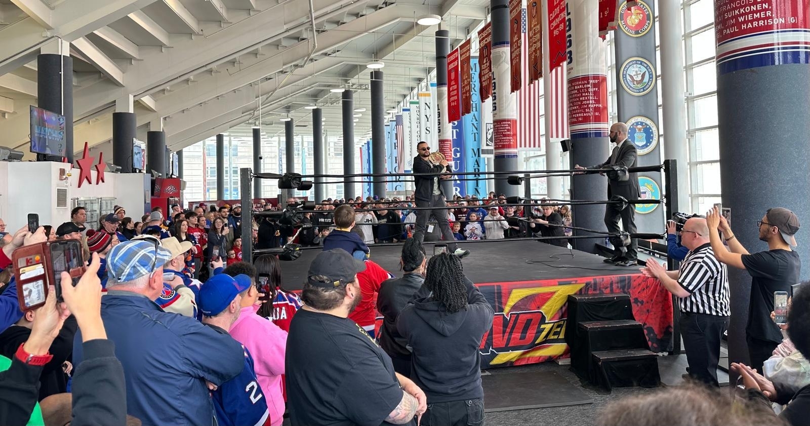 Syracuse Media Tour Featuring TNA World Champion Mike Santana