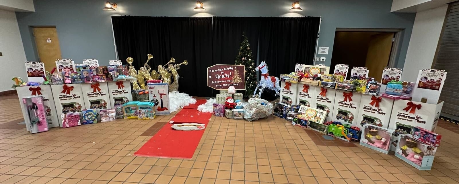 TNA Toy Drive With Operation H.O.P.E.