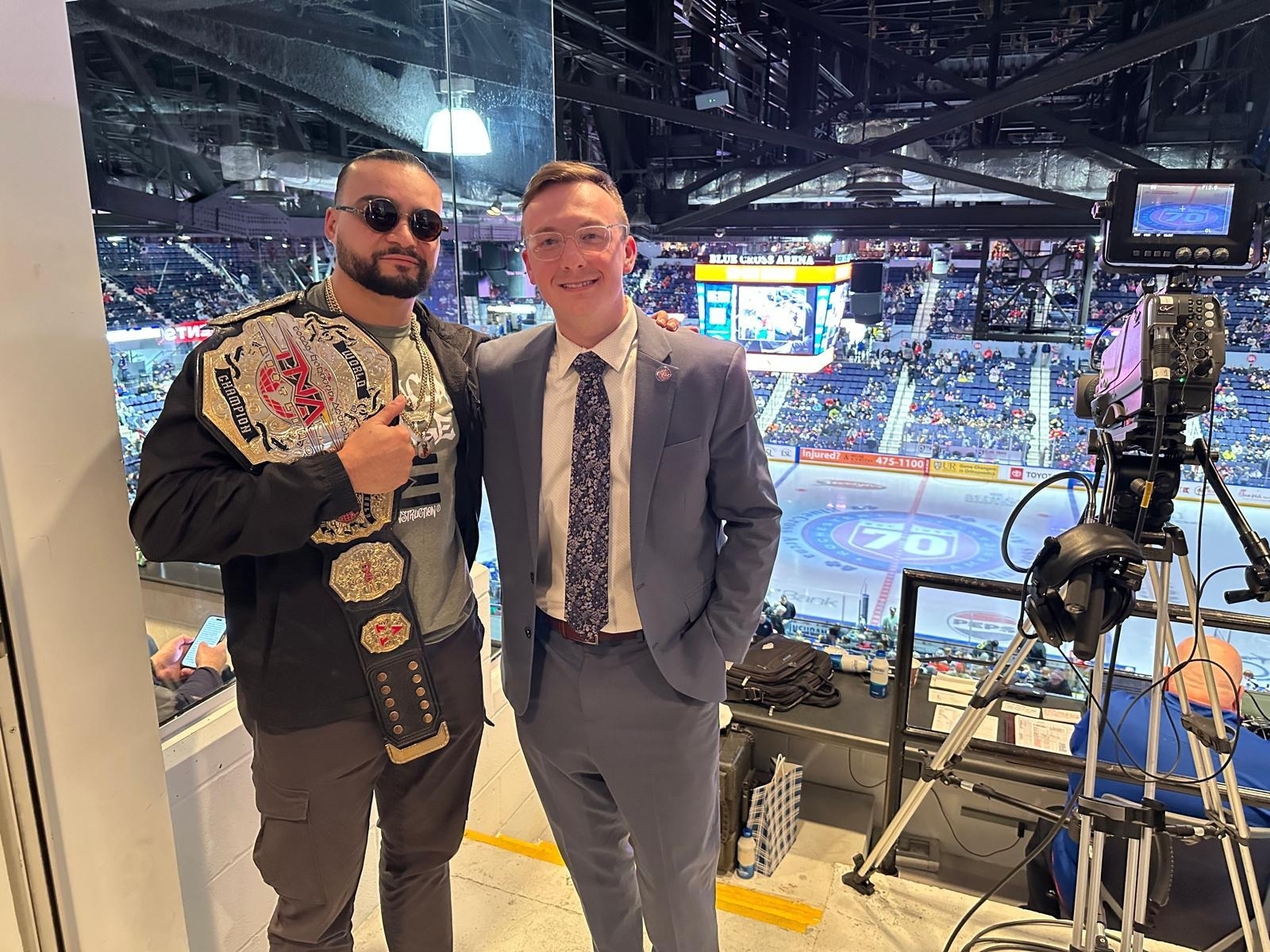 Syracuse Media Tour Featuring TNA World Champion Mike Santana