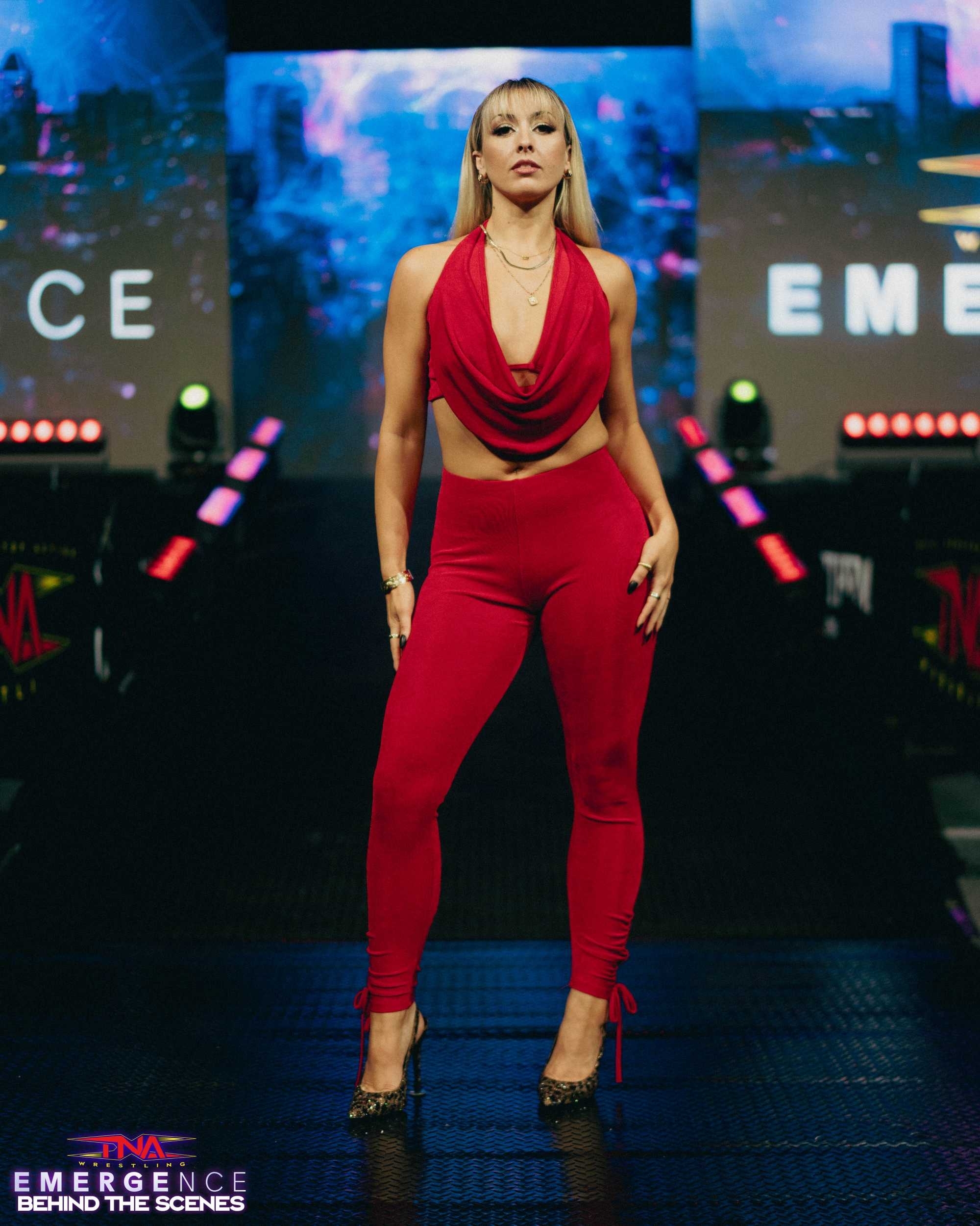 Behind the Scenes: The Stars of TNA Wrestling Shine at Emergence