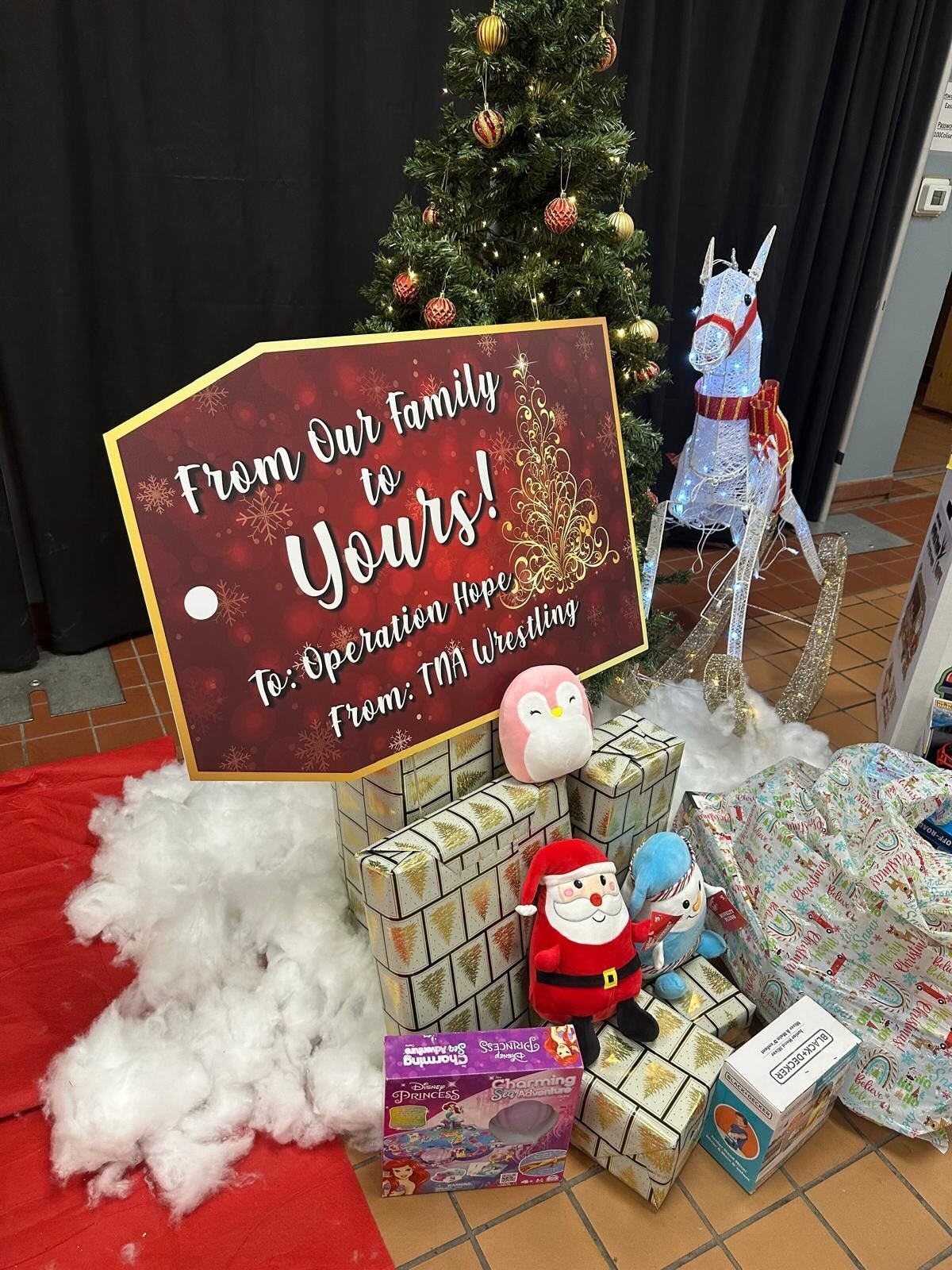 TNA Toy Drive With Operation H.O.P.E.