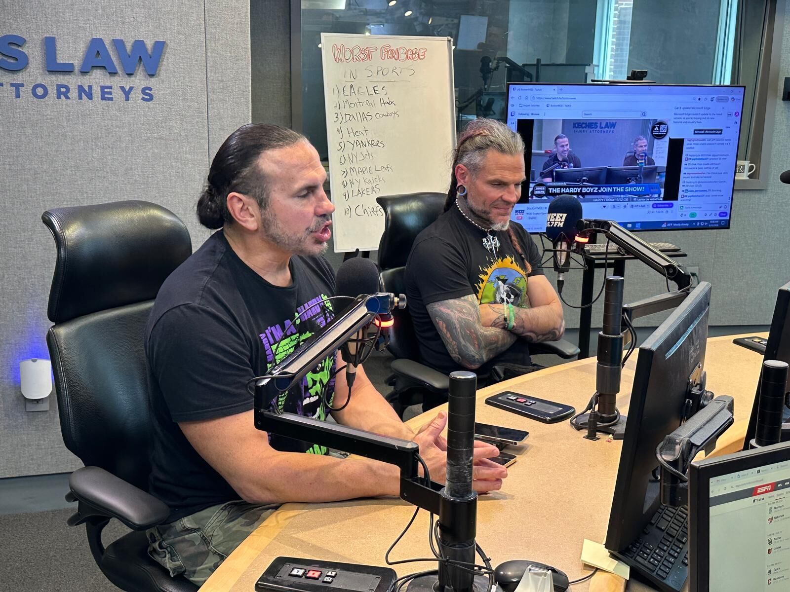 Boston Media Tour Featuring The Hardys
