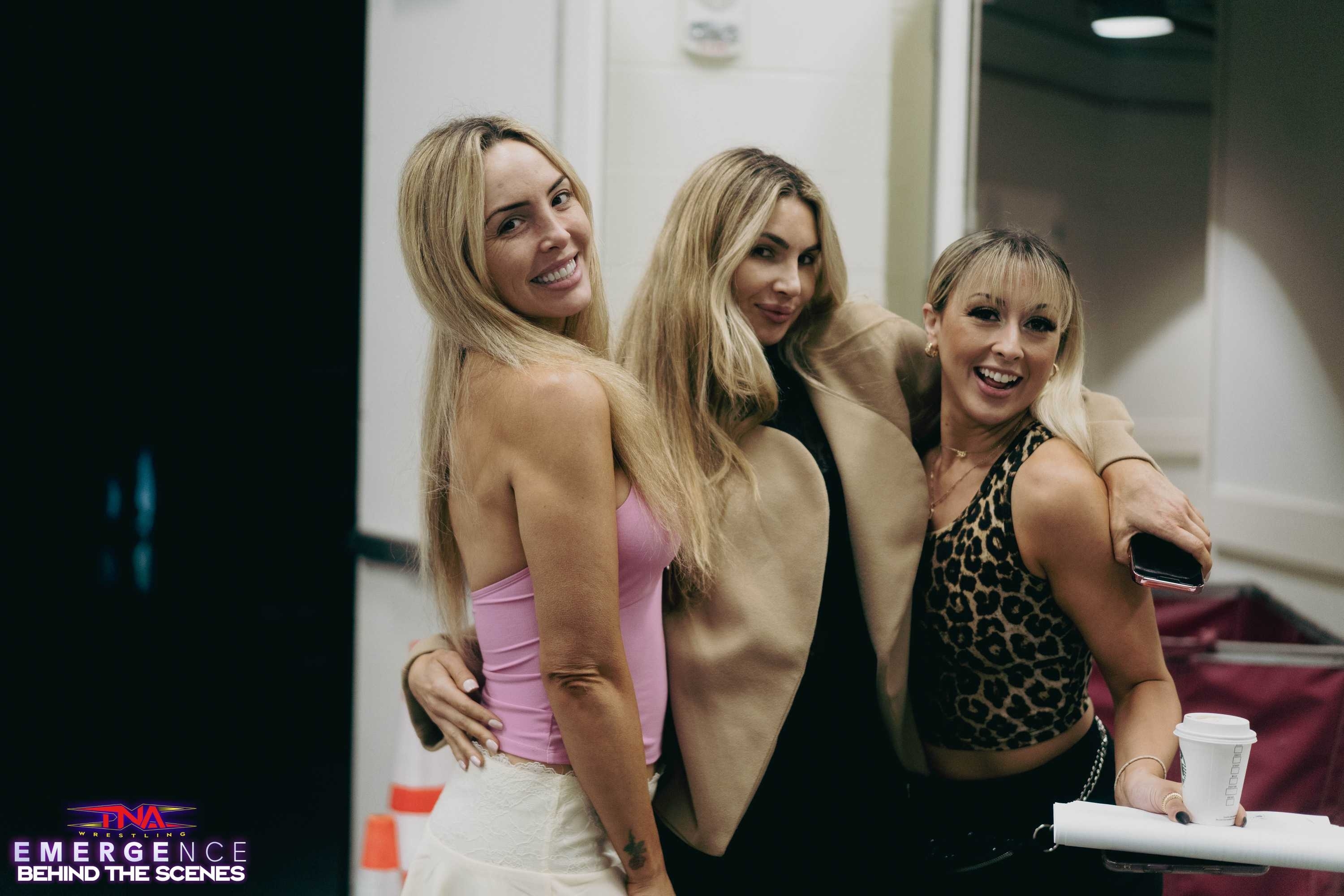 Behind the Scenes: The Stars of TNA Wrestling Shine at Emergence