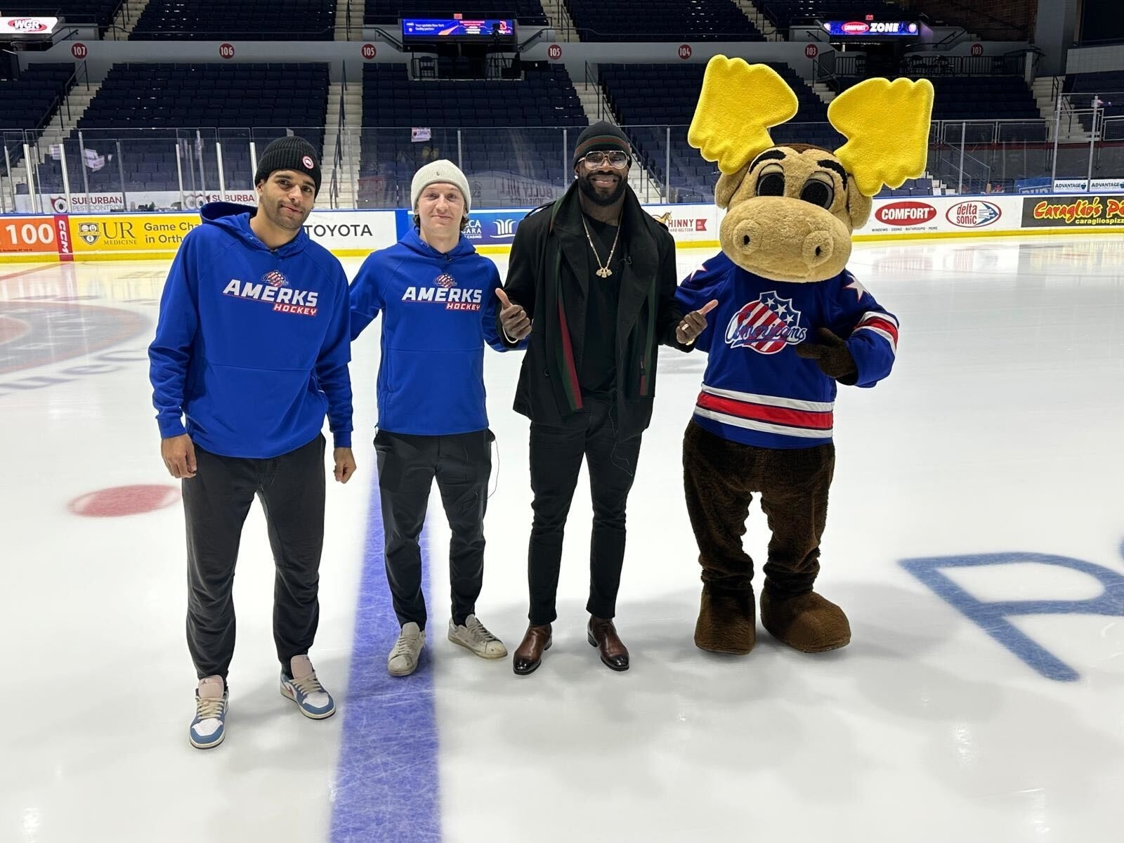 Syracuse Media Tour Featuring Moose