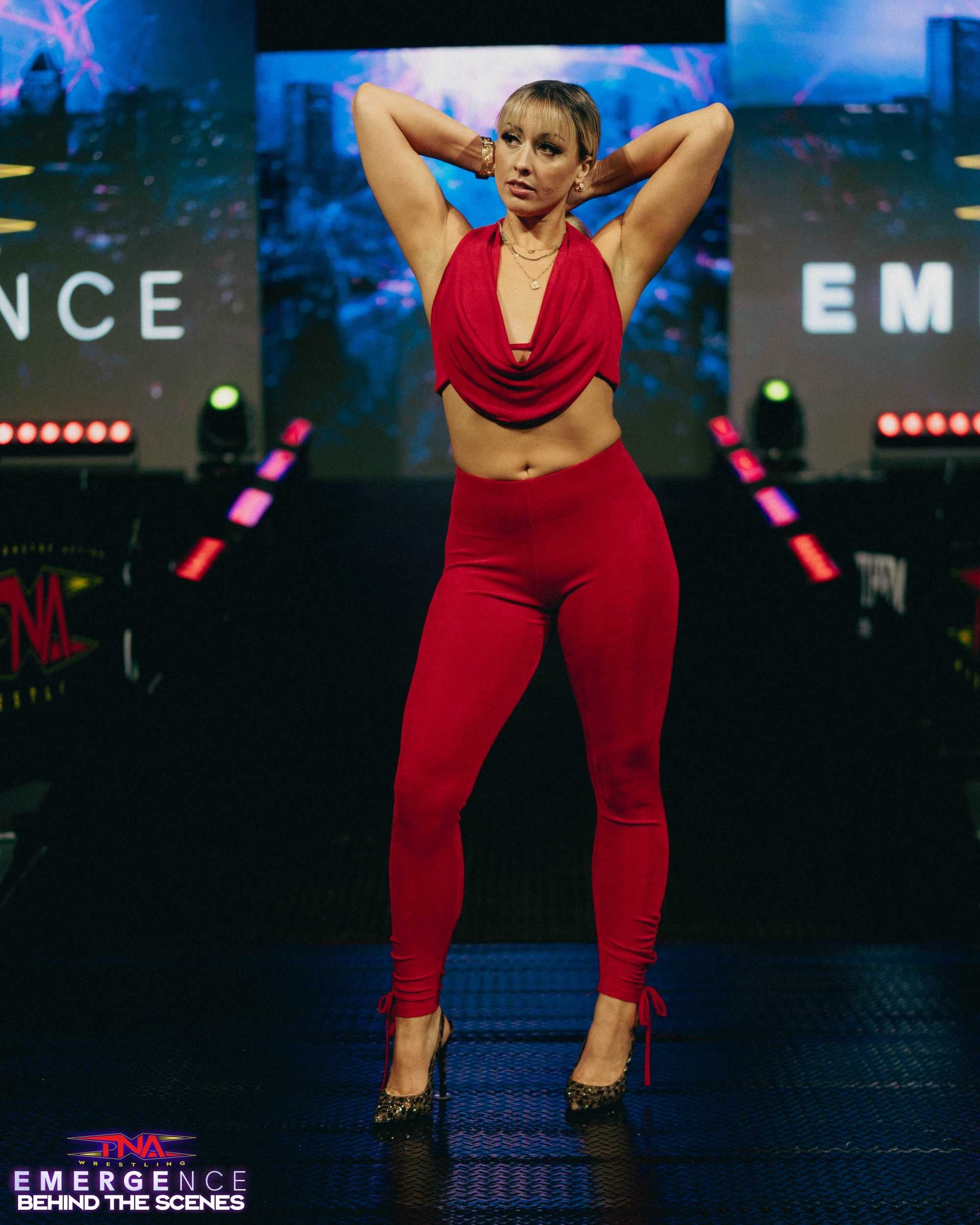 Behind the Scenes: The Stars of TNA Wrestling Shine at Emergence