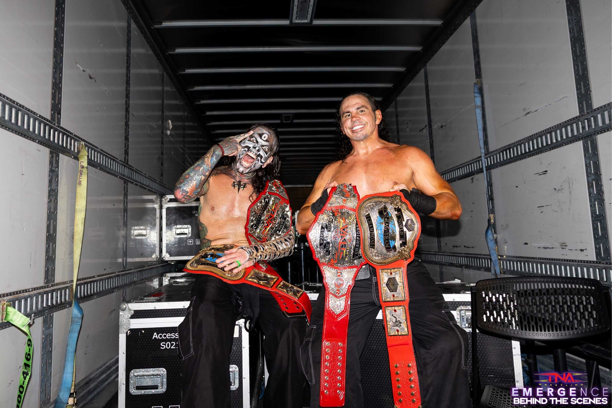 Behind the Scenes: The Stars of TNA Wrestling Shine at Emergence