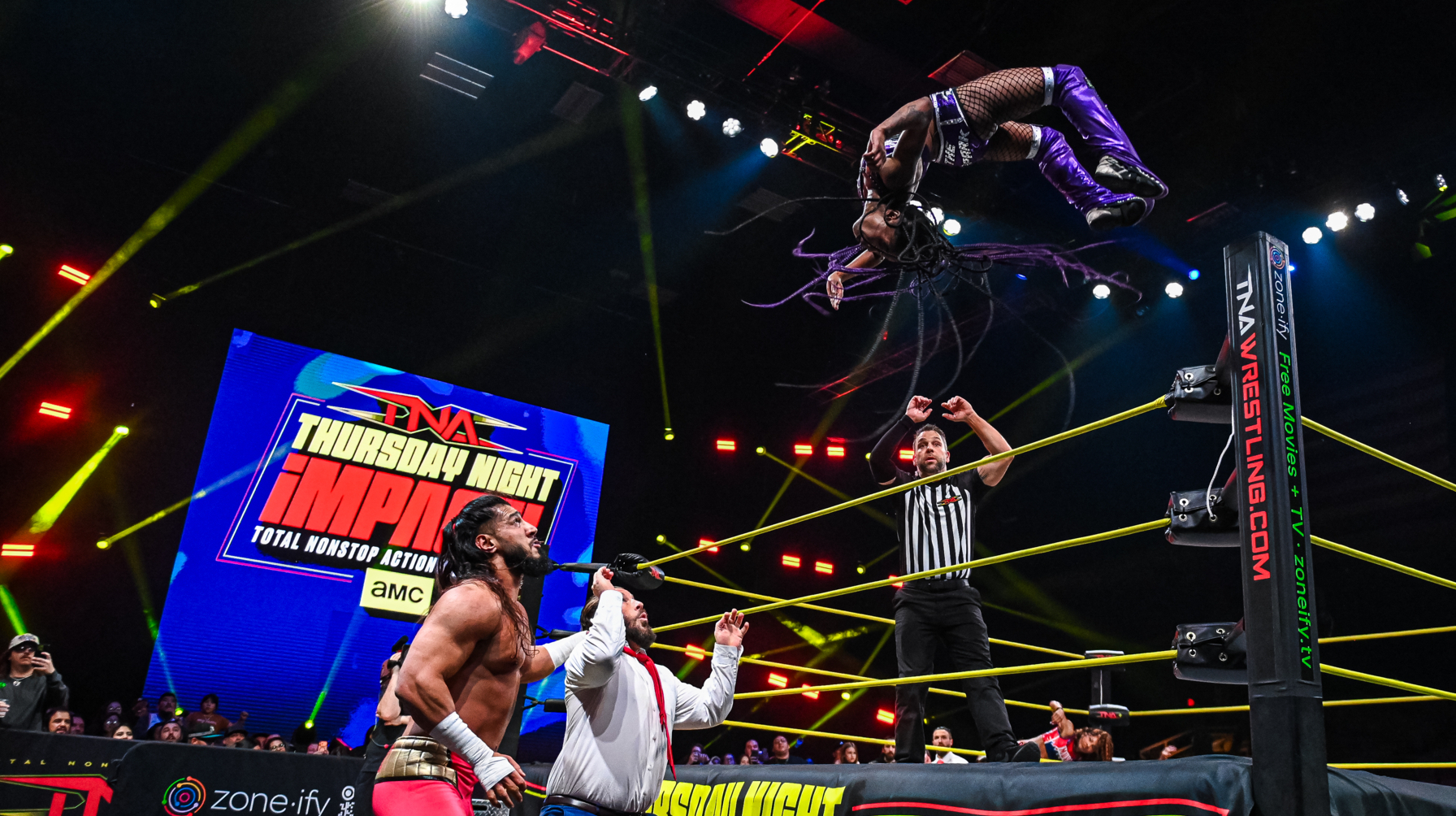 Jada Stone Absolutely Lit the iMPACT! Zone on Fire! |  TNA Thursday Night iMPACT! On AMC February 5, 2026