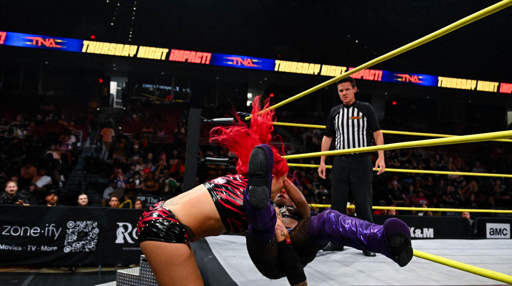 Stone Gets Dumped Where Steel Meets Wood | Thursday Night iMPACT! on AMC July 30, 2026