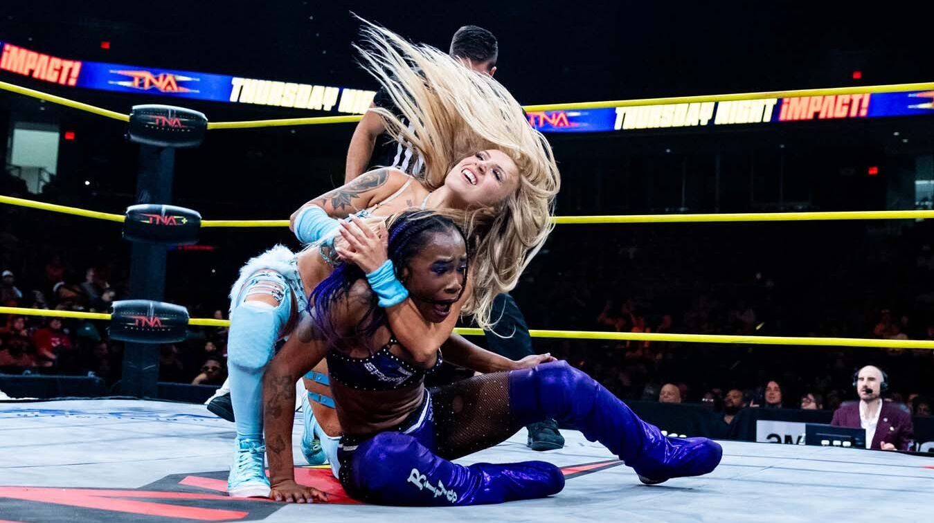 Heather By Elegance and Jada Stone Exchange Close Calls | Thursday Night iMPACT! on AMC August 20, 2026