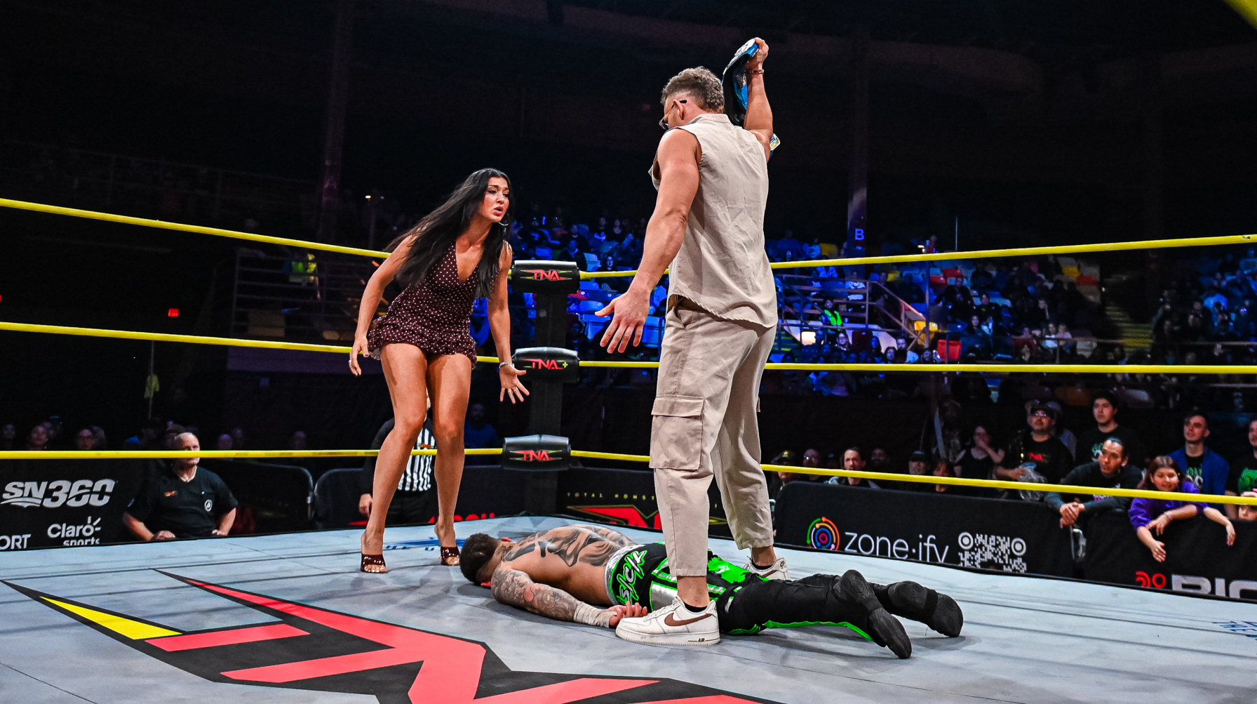 Trey Miguel Gets Attacked By Stacks |  TNA Thursday Night iMPACT! On AMC February 5, 2026