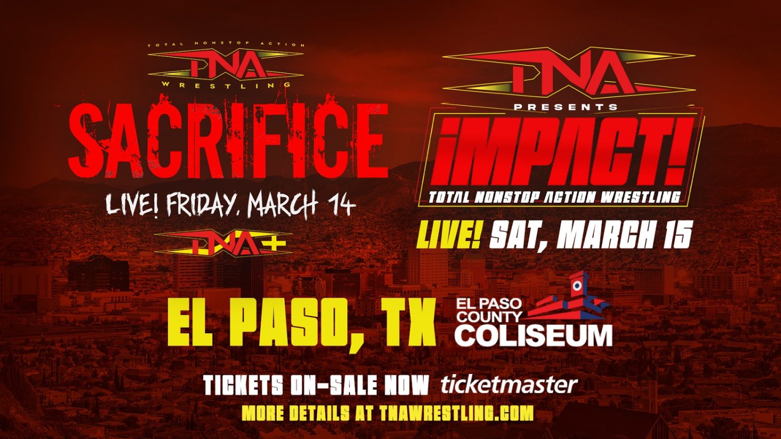 TNA Wrestling Upcoming Schedule, Events & Matches