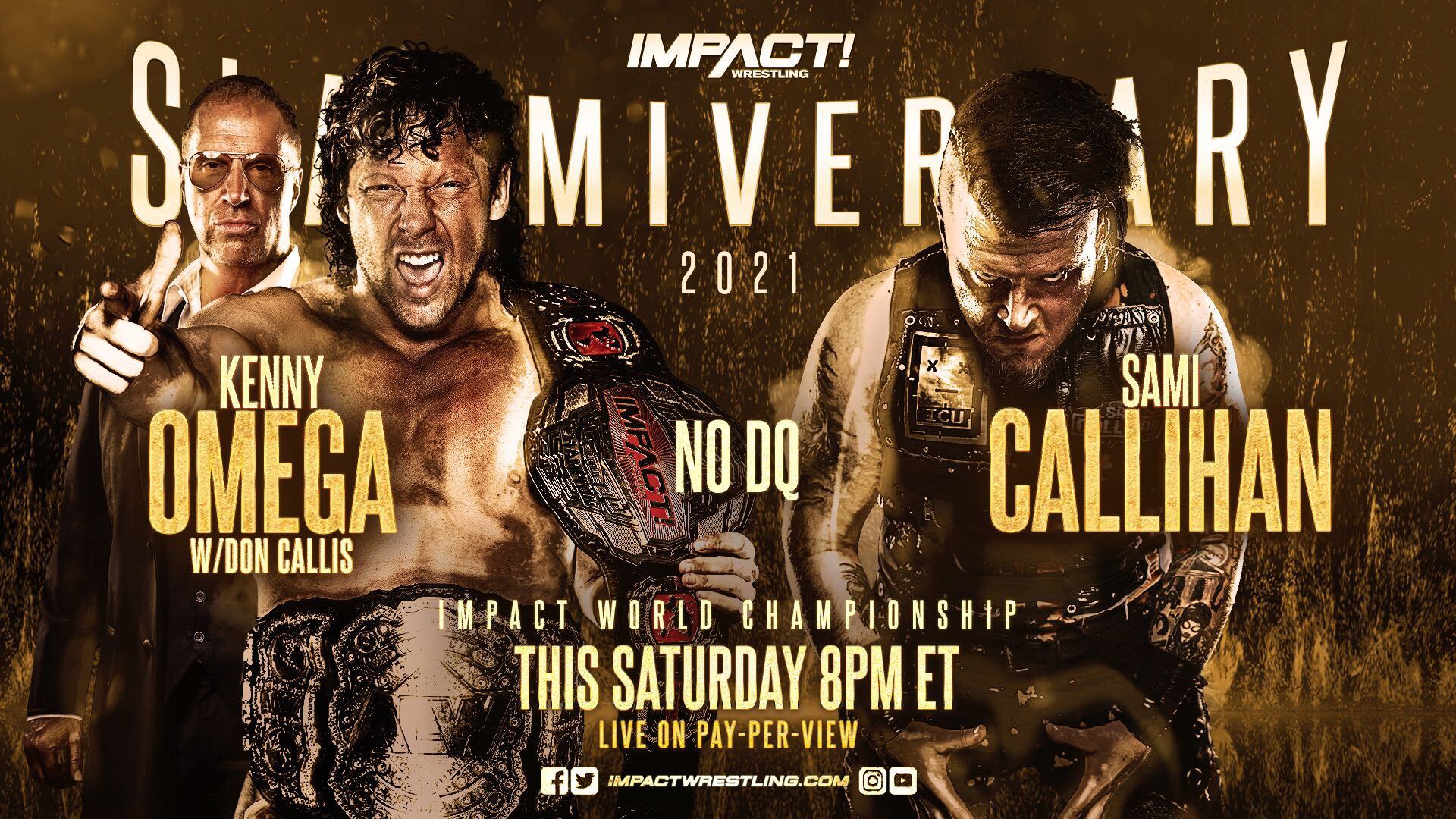 Slammiversary World Title Clash Between Kenny Omega Sami