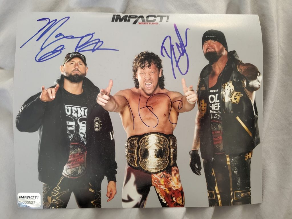 Autographed Kenny Omega Collectibles Now Available on eBay TNA