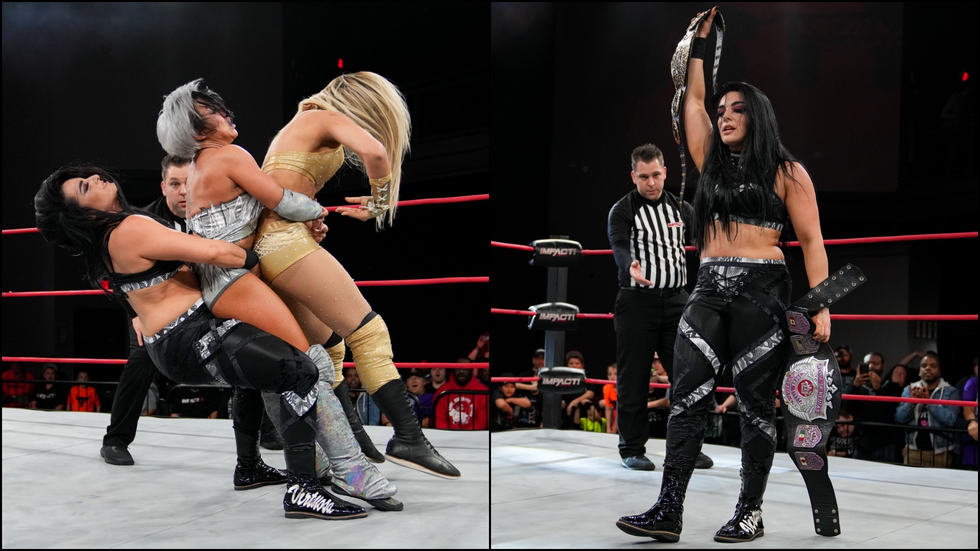 IMPACT! Photos: Deonna Purrazzo Remains the “Champ Champ” in High-Risk  Triple Threat Match & So Much More – TNA Wrestling