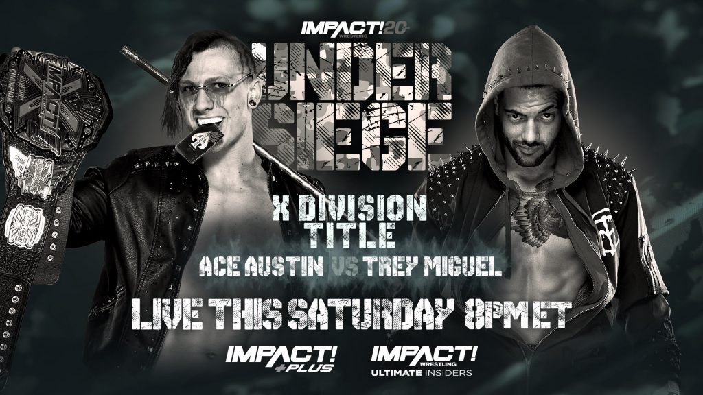 Ace Austin Defends X-Division Title Against Former Champ Trey Miguel at ...