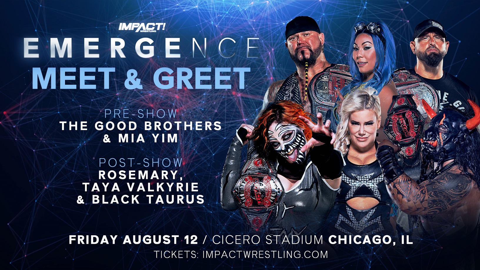 Meet The Good Brothers, Mia Yim, Rosemary, Taya Valkyrie, Black Taurus,  Honor No More, VXT & Laredo Kid This Friday & Saturday in Chicago – TNA  Wrestling