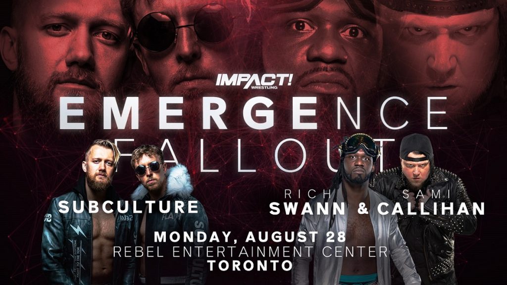 MustSee Matchups Set For Emergence Fallout This Monday in Toronto