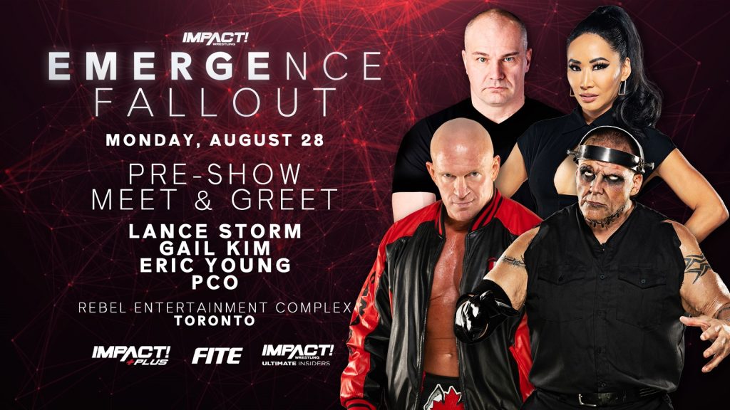 MustSee Matchups Set For Emergence Fallout This Monday in Toronto