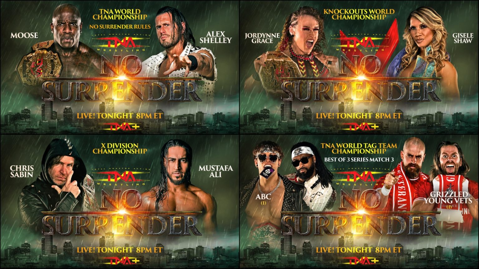 TNA No Surrender 2024 Full Preview TNA Wrestling