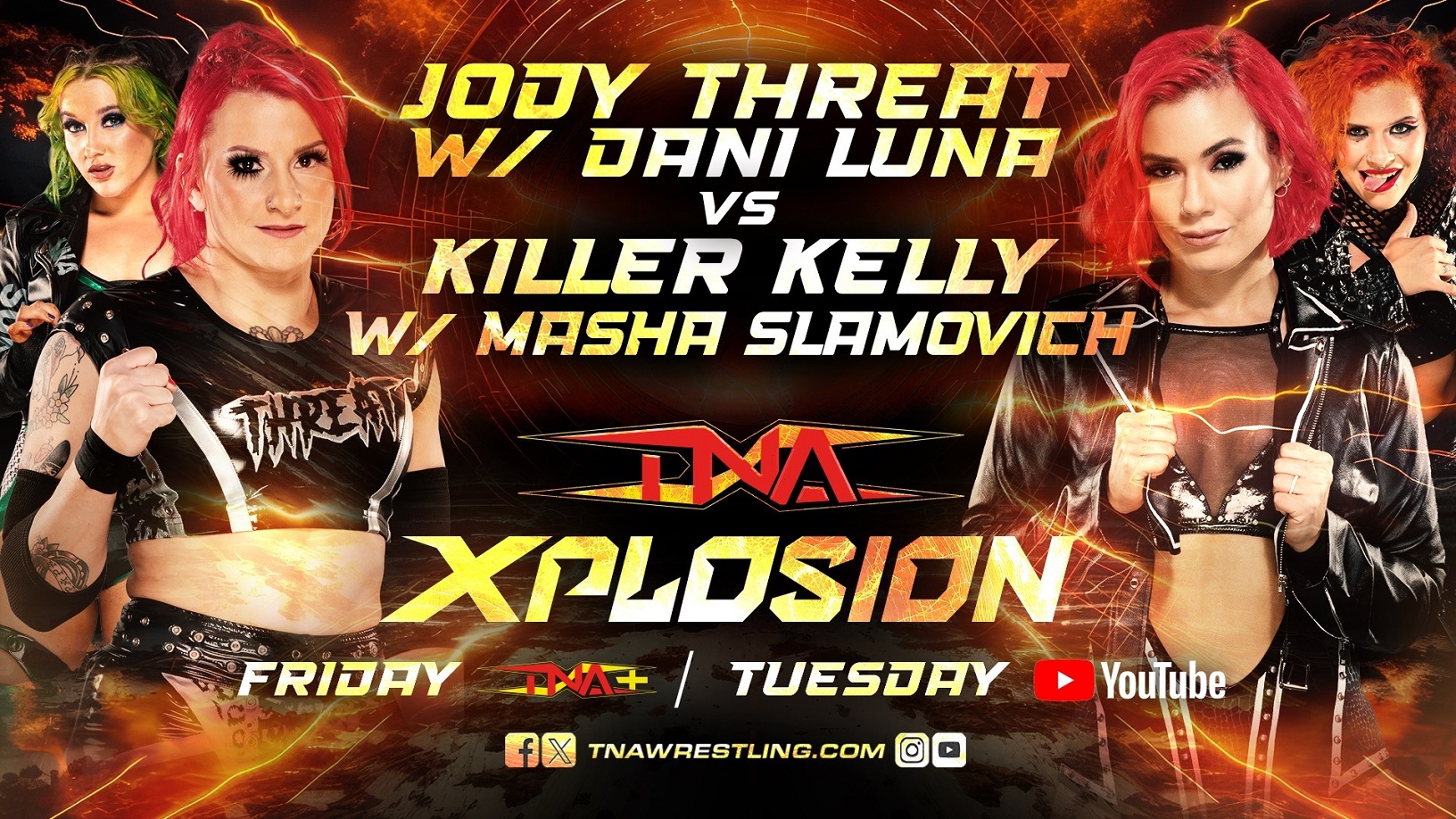 Xplosion On Tna Results March Tna Wrestling