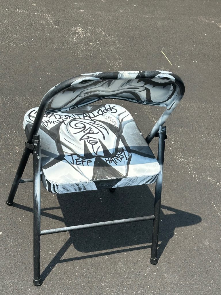 Match-Used, Autographed Jeff Hardy Chair Now Available on TNA Wrestling ...