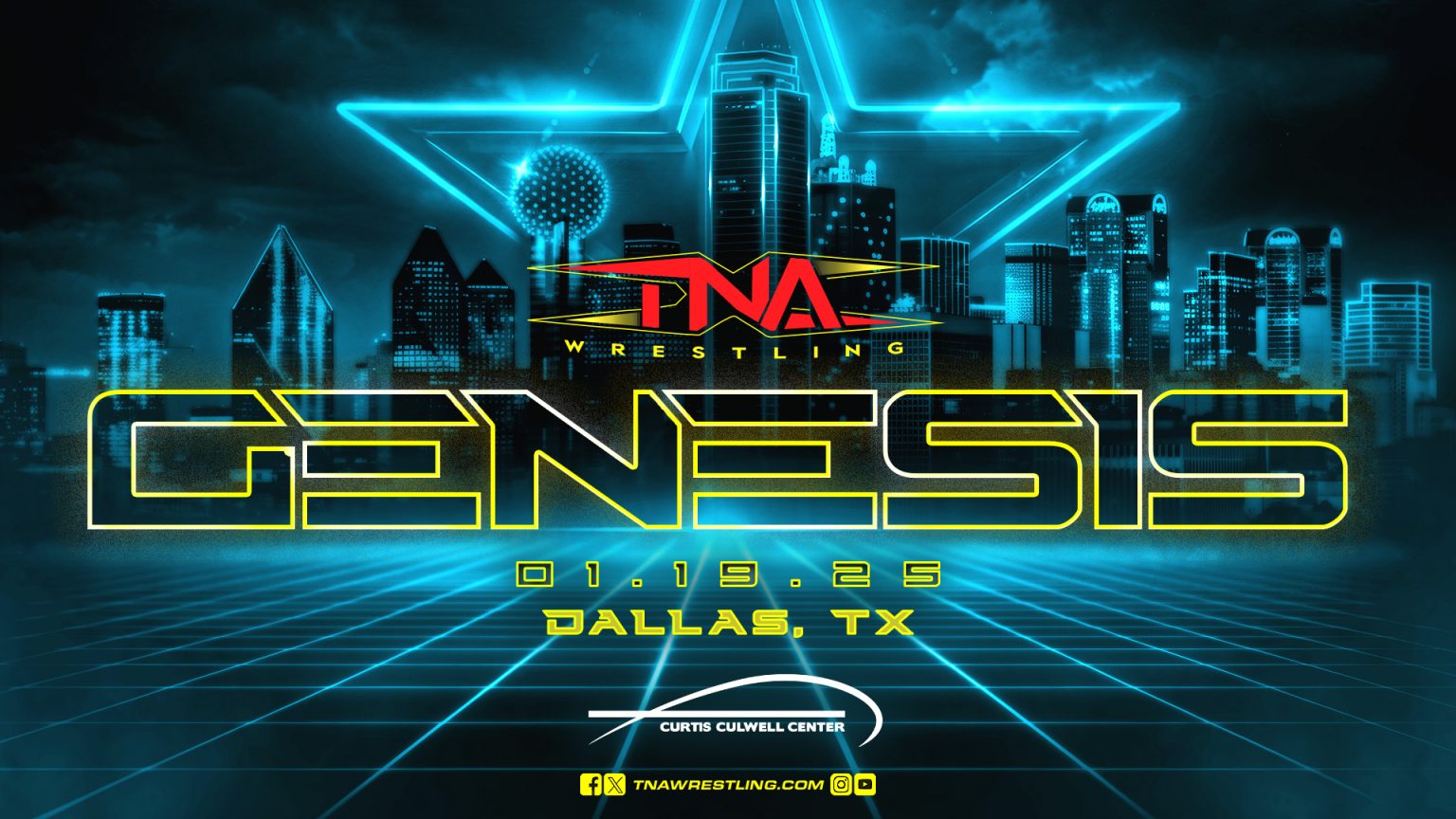 TNA Wrestling Returns to Dallas Genesis PayPerView Kicks Off 2025